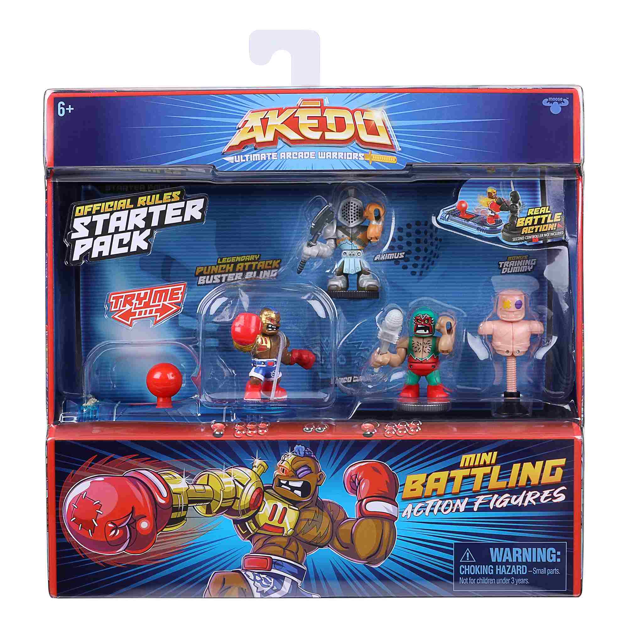 Akedo Starter Pack – Giochi Preziosi – AKE00000 – include Buster Bling, Aximus, Loco Grande - immagine 2