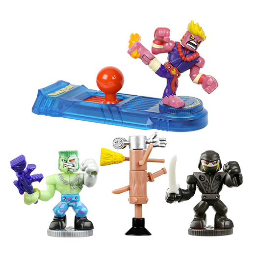 Akedo Starter Pack – Giochi Preziosi – AKE00000 – include Hi-Ashi, Toxinator, Nightblade - immagine 4