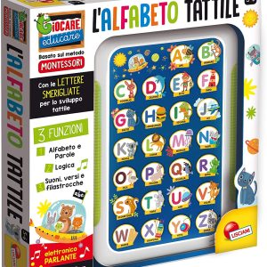 Il grande alfabetiere tattile – Montessori _Lisciani