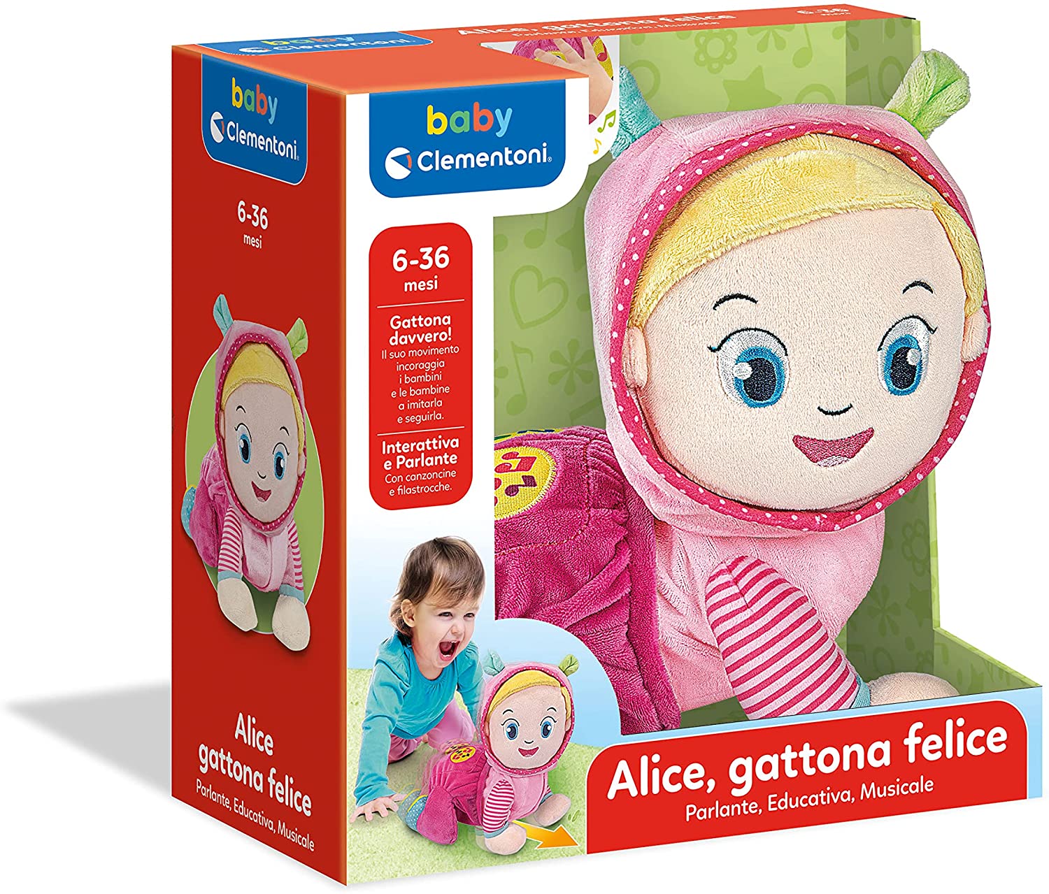 Alice Gattona e Cammina – Clementoni-17690 - immagine 2