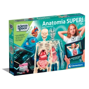 Anatomia Super- Clementoni – Scienza e Gioco  – 8005125192991