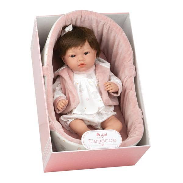Anna. Bimba Reborn 4o cm con corpo morbido e culletta. – POS - immagine 2