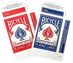 Astuccio Mazzo Bicycle Dorso Rider