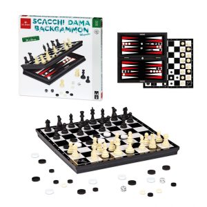 Scacchi Dama Backgammon Magnetic , Dal Negro