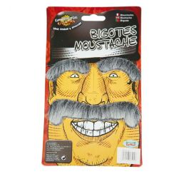 Baffi grigi con sopracciglia – Guirca11537 8435118273329 - immagine 2