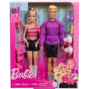 BARBIE CON KEN CON PATTINI FASHIONISTAS 65TH ANNIVERSARIO
