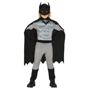 Costume SuperHeroa Musciolos tipo Bat Man – 10/12 anni Guirca 8434077884607