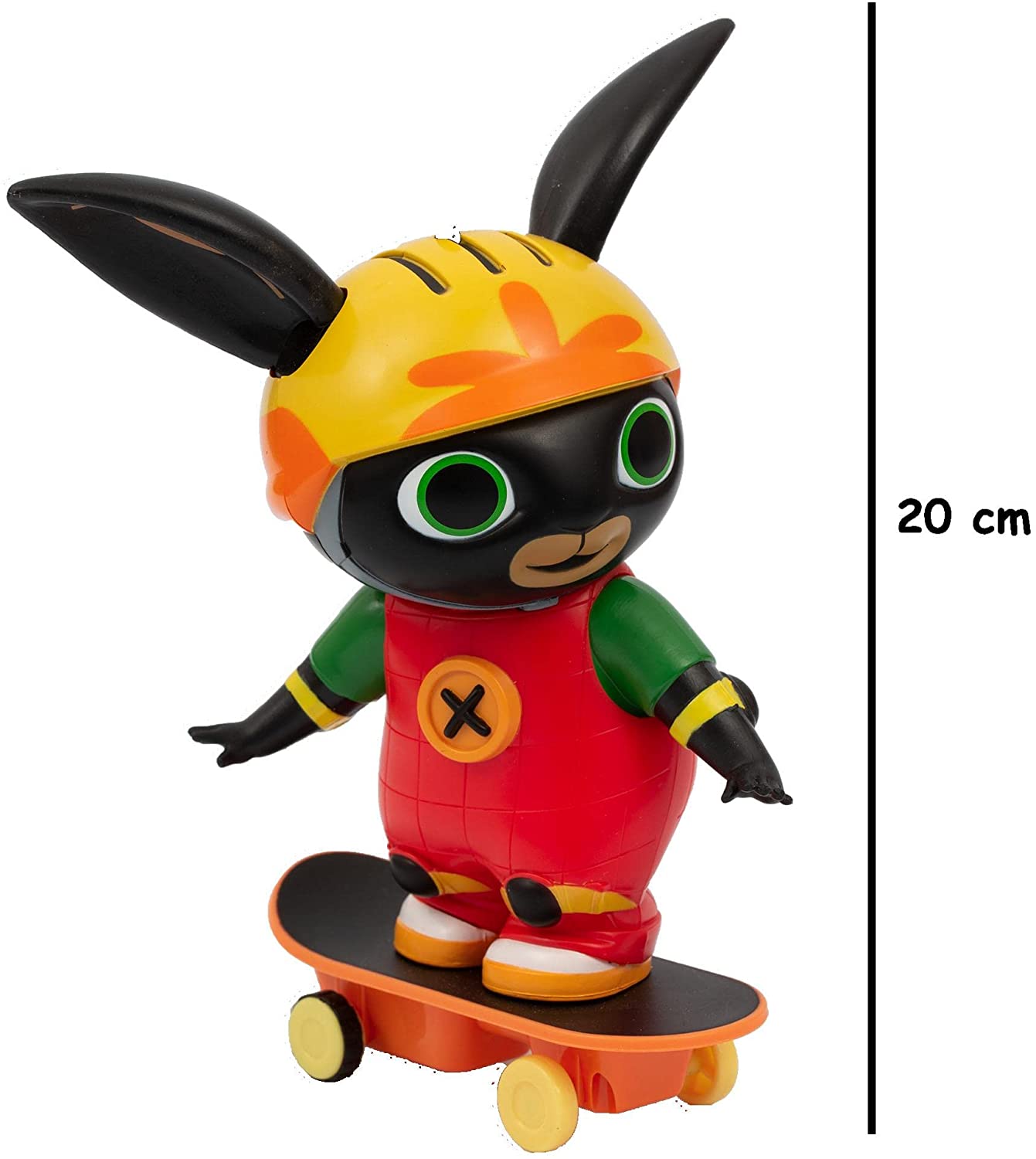 Bing – Personaggio 20 cm con Skateboard a retroricarica e removibile, indossa caGiochi Preziosi, BNG26000 - immagine 5