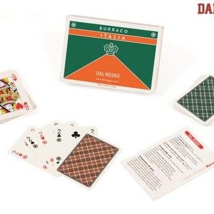 Carte Burraco plastificate, Dal Negro 100% plastica