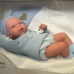 Burt . Bebè Reborn 40 cm –  Peso Reale -60701 -8427614607012