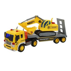 Camion trasportatore – con ruspa – GGI220078 – 8056600750571