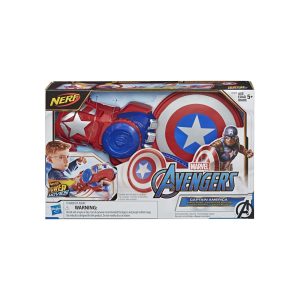 Scudo di Captain America Power Moves (Role Play con tecnologia Nerf lancia Dardi)