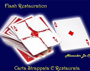Carta Strappata E Restaurata