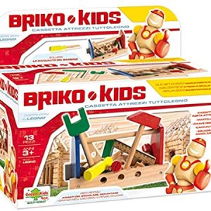 Cassetta degli attrezzi in legno