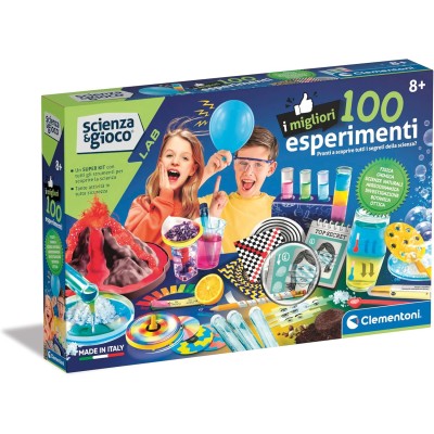 I Migliori 100 Esperimenti – Clementoni – Scienza e Gioco – 8005125193950