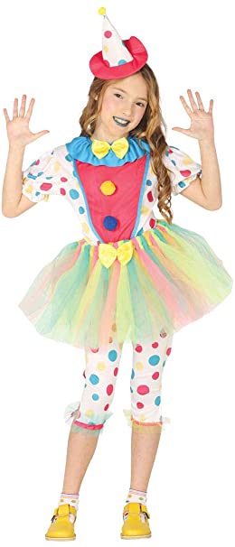 Costume Pagliaccetta Guirca 10-12 anni
