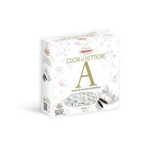 Cuor di Lettere – Confetti con Iniziali gr. 250 Lettera “T”