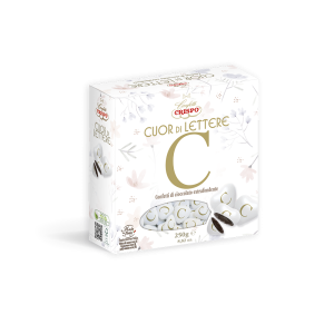 Cuor di Lettere – Confetti con Iniziali gr. 250 Lettera “C”