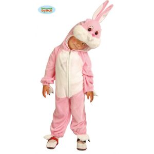 Costume coniglietto rosa – Guirca – 6-12 mesi 8434077810361