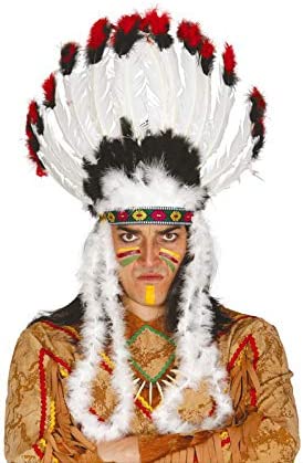 Copricapo Indiano Lusso- Guirca 13240 – M8434077132401 - immagine 2