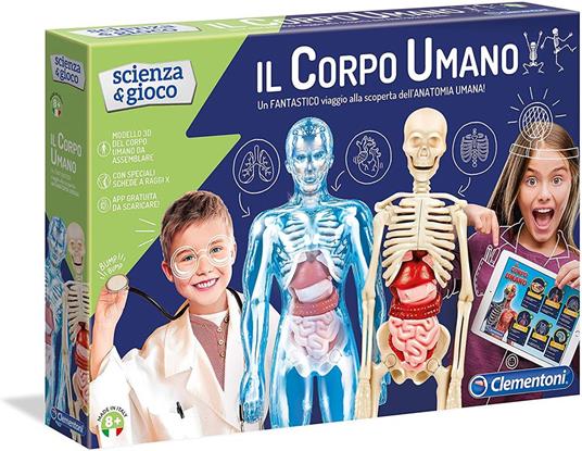 Il Corpo Umano – Clementoni – Scienza e Gioco -8005125139644