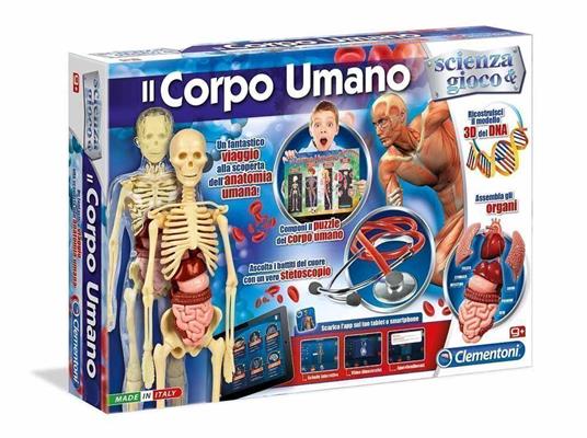 Il Corpo Umano – Clementoni – Scienza e Gioco -8005125139644 - immagine 4