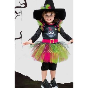 COSTUME HALLOWEEN – Linea Baby – BABY WITCH 2-3 ANNI – 8032684695632