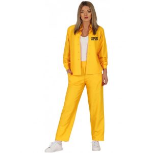 COSTUME – PRISONER – ispirato alla serie TV FACE TO FACE – donna M- GUIRCA – 8434077792247