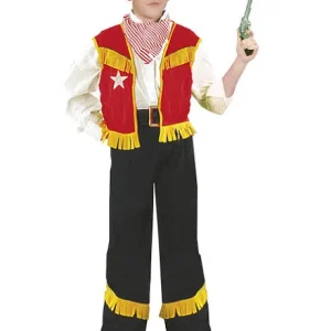 Costume Cow Boy FIORI PAOLO 5-6 ANNI