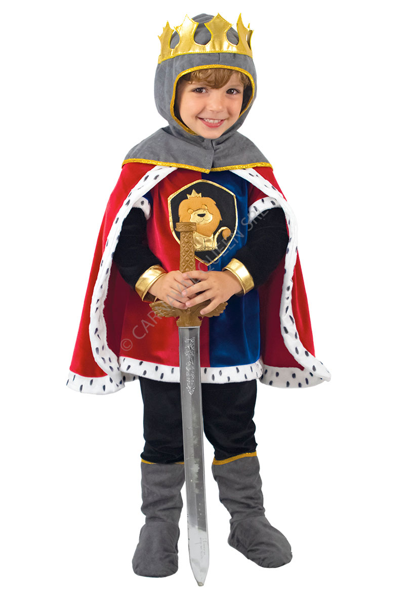 Costume – Piccolo Re Cuor di Leone – Fancy Magic 2-3 anni - immagine 2