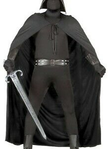 Costume Cavaliere dell’Oscurità ISPIRATO A  Darth Vader 80965 adulto taglia unica 8434077809655