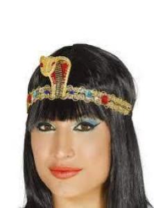 Diadema Cleopatra con Cobra – Guirca 18684 – 8434077186848