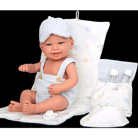 Diego. Bebè Reborn in vinile con fasciatoio 42 cm – 65372 – 8427614653729 - immagine 3