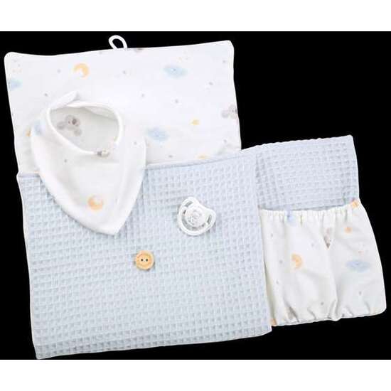 Diego. Bebè Reborn in vinile con fasciatoio 42 cm – 65372 – 8427614653729 - immagine 4