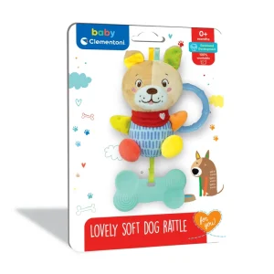 Lovely Soft Dog Rattel – Sonaglino – Clementoni – Baby Clementoni – 8005125177851