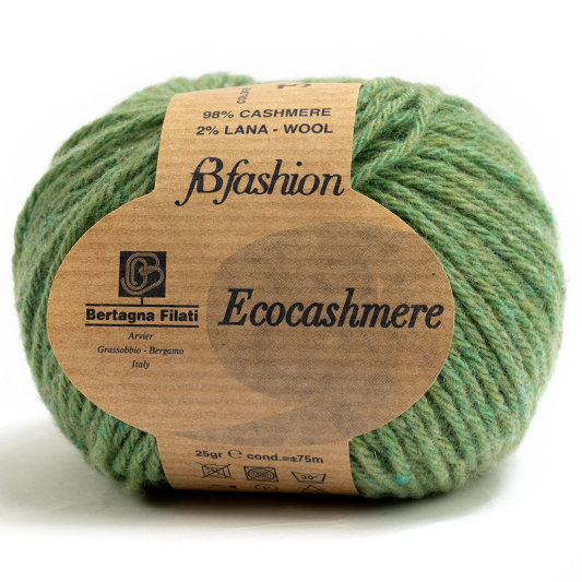 Filati Lana Ecocashmer • 98% Cashmer • 2% Lana gr. 25 Gomitoli 10 - immagine 2