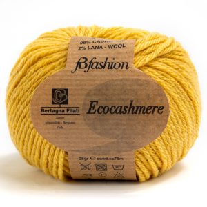 Filati Lana Ecocashmer • 98% Cashmer • 2% Lana gr. 25 Gomitoli 10