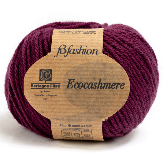 Filati Lana Ecocashmer • 98% Cashmer • 2% Lana gr. 25 Gomitoli 10 - immagine 2
