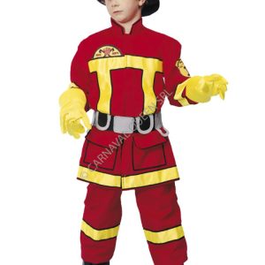 Costume Fire Department -Vigile del Fuoco- Fancy Magic 9-10 anni