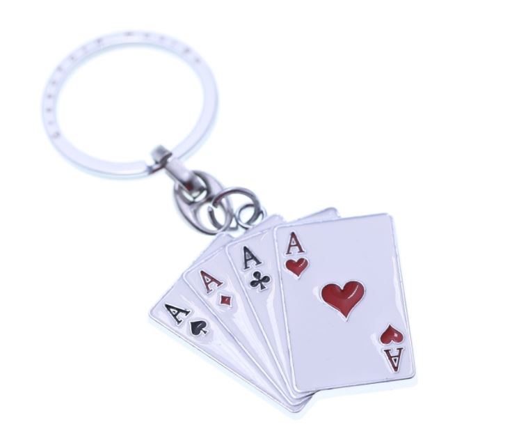 Portachiavi Poker D’Assi 1 pz