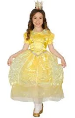 Costume Principessa gialla 7-9 anni