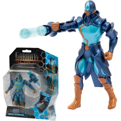 Gormiti The New Era Gormita dell’Acqua Aqu Articolato 15cm con Funzione Attacco con Armatura – GRV22400 – 8056379174783 - immagine 3