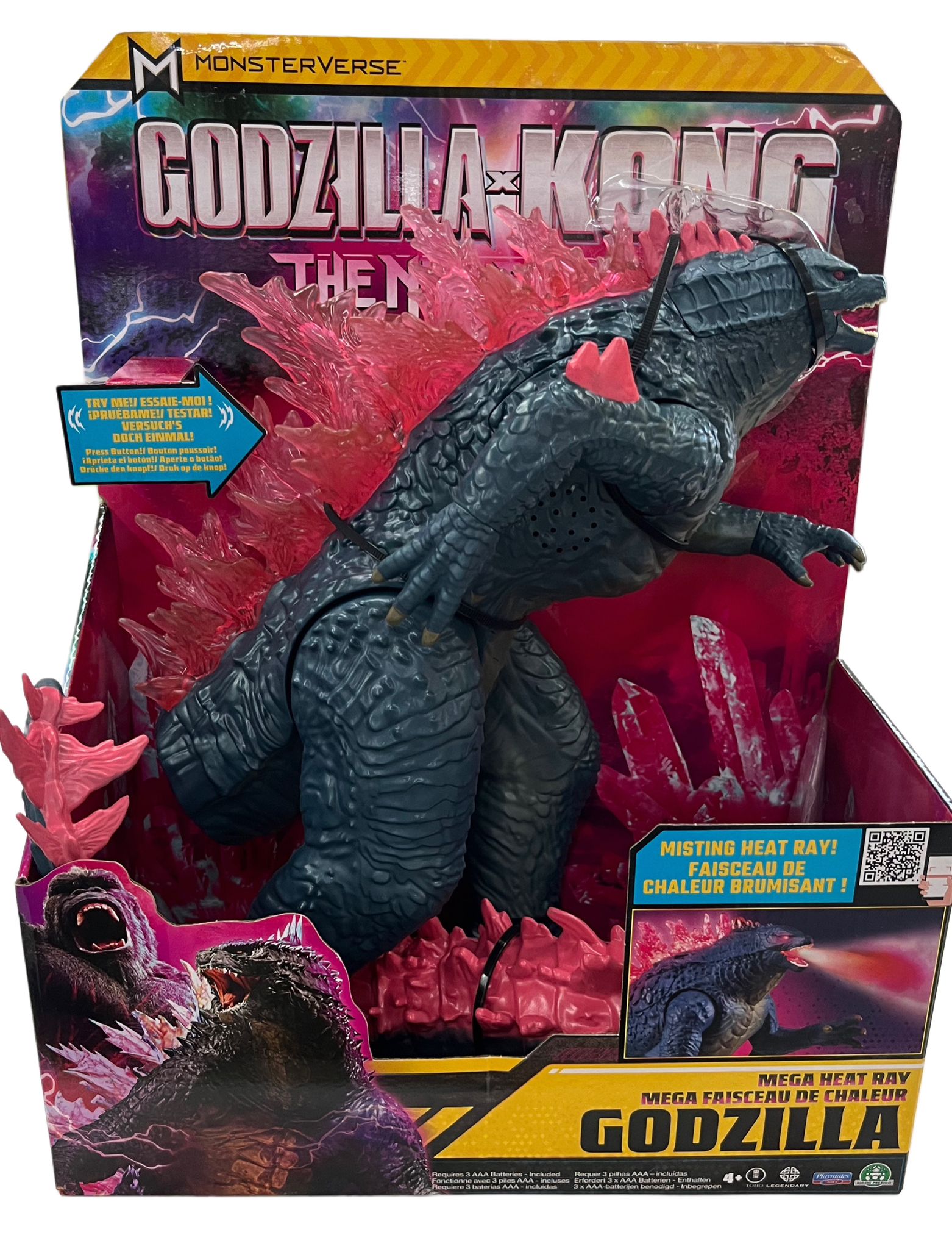 Godzilla Mega Raggio di Calore – The New Empire – personaggio 33 cm – Giochi Preziosi – 8056379163329 - immagine 2