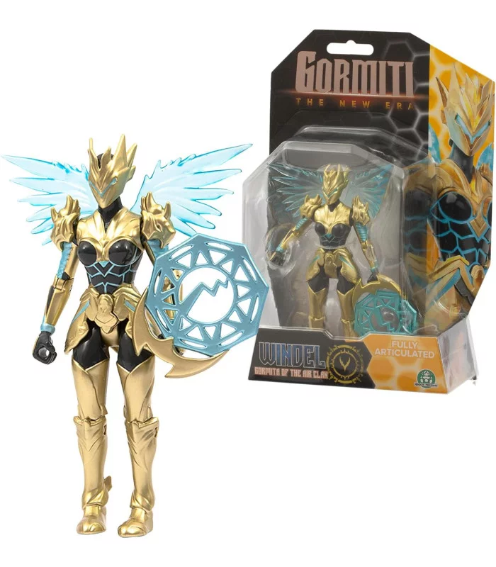 GGormiti The New Era Gormita dell’Acqua Aqu Articolato 15cm con Funzione Attacco con Armatura – GRV22400 – 8056379174783