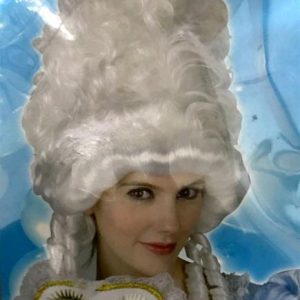 Parrucca Granduchessa bianca con boccoli – Fiori Paolo – 8008092027211