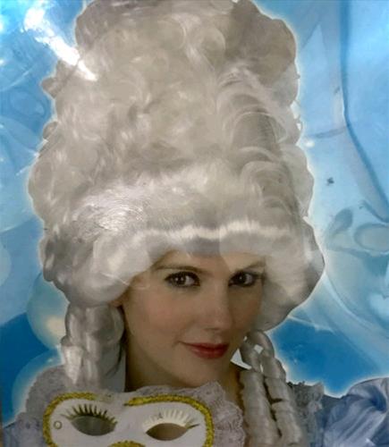 Parrucca Granduchessa bianca con boccoli – Fiori Paolo – 8008092027211