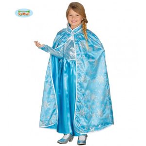 Mantello celeste Frozen bambina Guirca 8434077186381