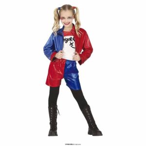 Costume Dangerous girl – Harley Queen 7-9 anni- Guirca 8434077776148