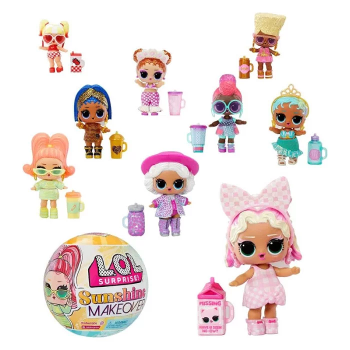 LOL SURPRISE SUNSHINE MAKEOVER DOLL 589396 589402 - immagine 3