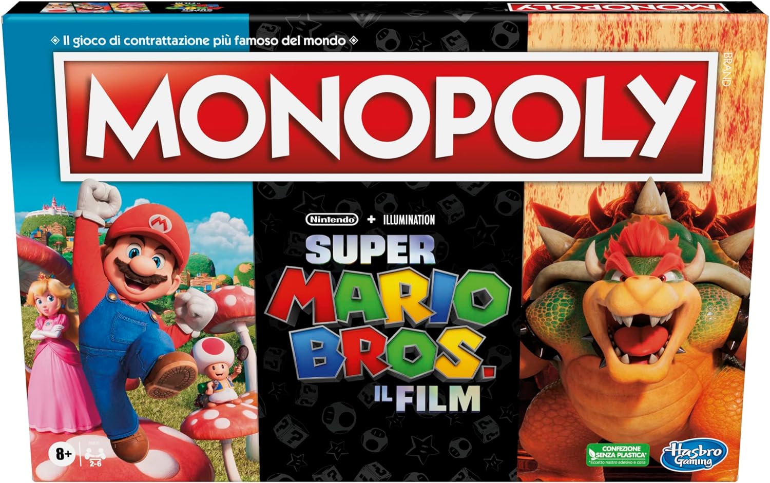 Monopoly – Super Mario Bros – il film – Hasbro – 5010996107848 - immagine 3